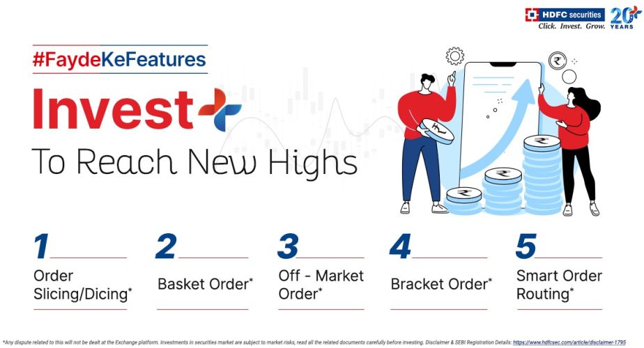 HDFC Securities guides in securing the investors' financial future with InvestPlus!